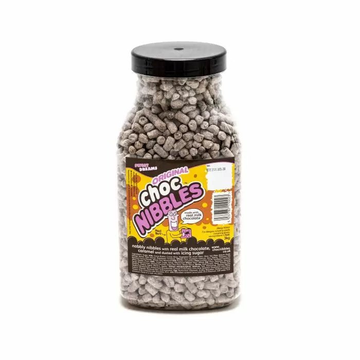 Sweet Dreams Original Choc Nibbles Jar 2.7Kg - Jessica's Sweets