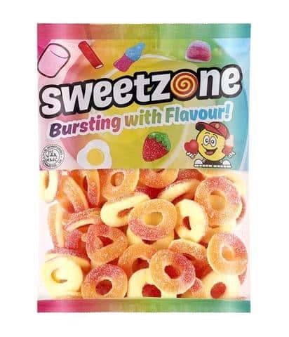 Sweetzone Peach Rings 1kg