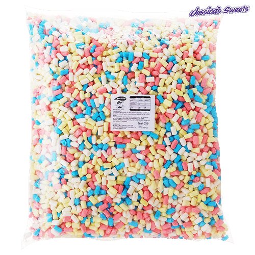 Sweetzone Coloured Micro Mallows 1kg - Jessica's Sweets