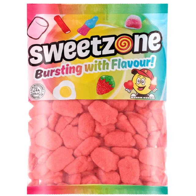 Sweetzone Foam Strawberries 1kg - Jessica's Sweets