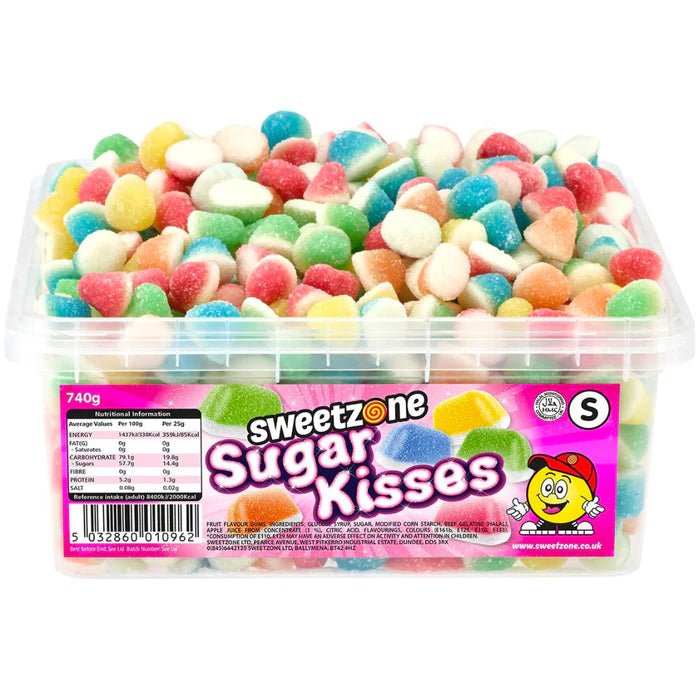 Sweetzone Sugar Kisses 740g - Jessica's Sweets