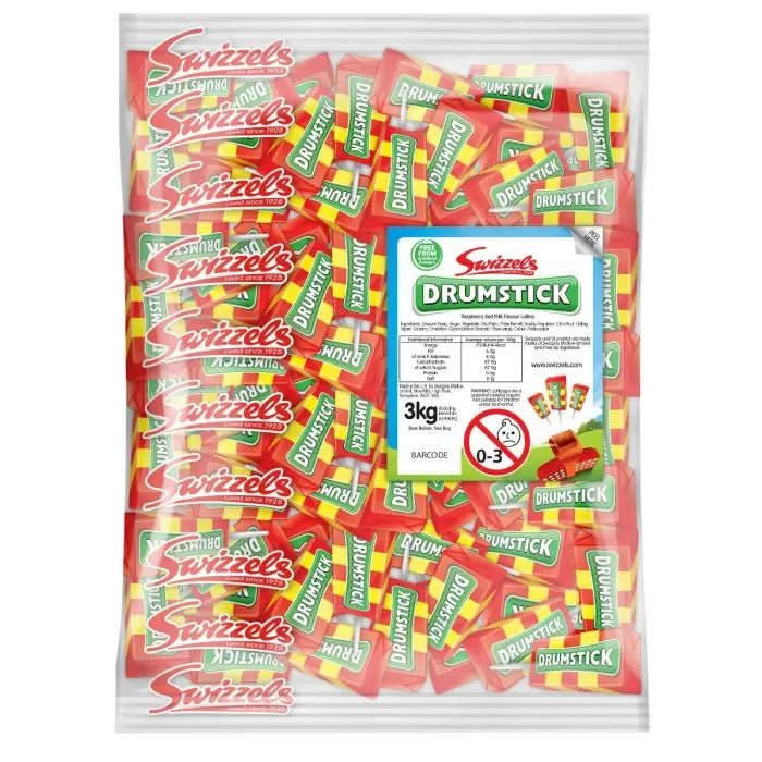 Swizzels Drumstick Lollies - 3kg - Jessica's Sweets