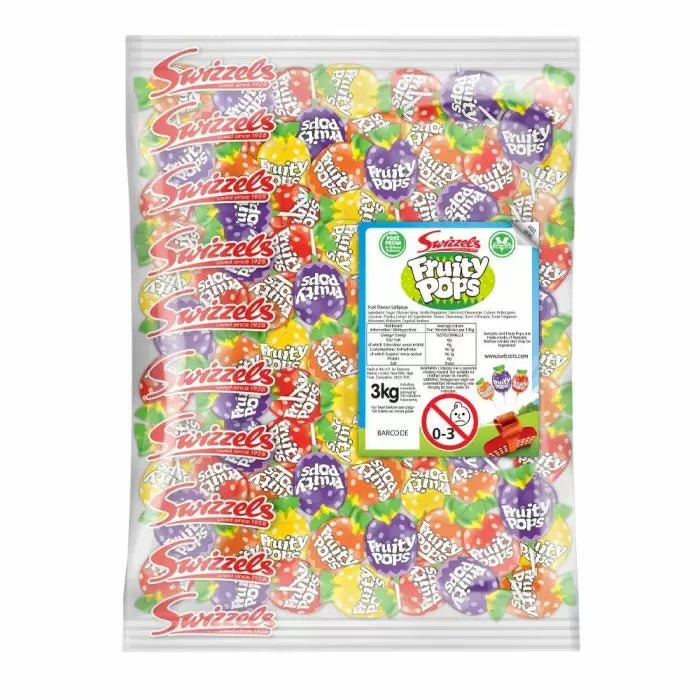 Swizzels Fruity Pops Lollies - 3kg - Jessica's Sweets