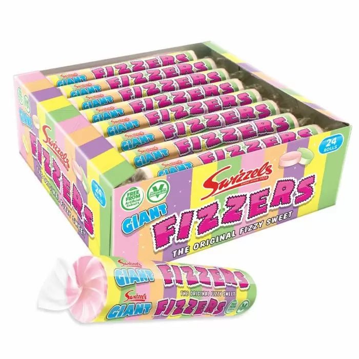 Swizzels Giant Fizzers 40G - Jessica's Sweets