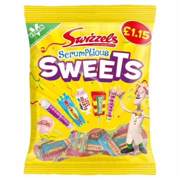 Swizzels Scrumptious Sweets 134g - Jessica's Sweets