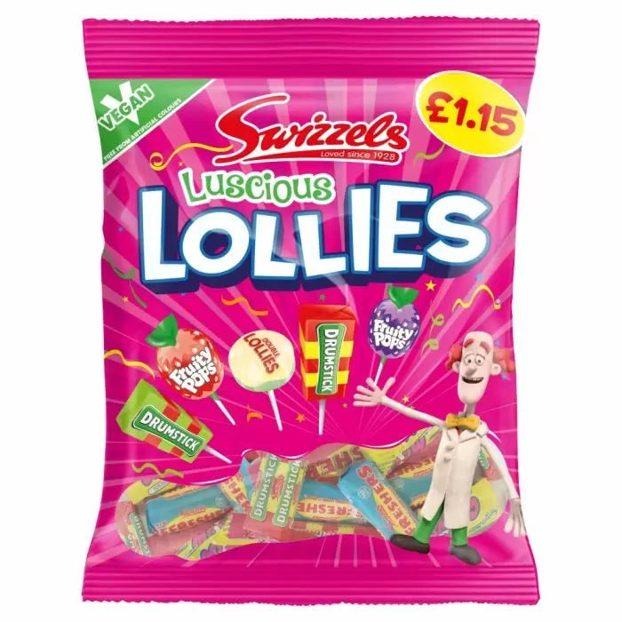 Swizzels Luscious Lollies Bags - Jessica's Sweets