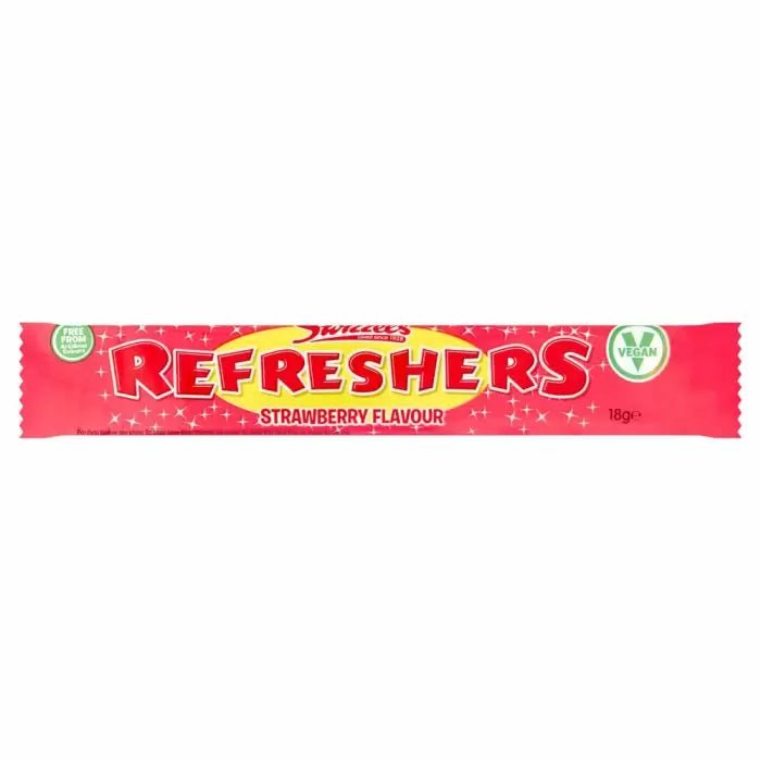 Swizzels Refresher Strawberry Chew Bar 18g x7 - Jessica's Sweets