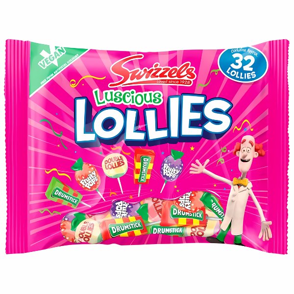 Swizzels Lucious Lollies Mix 354g - Jessica's Sweets