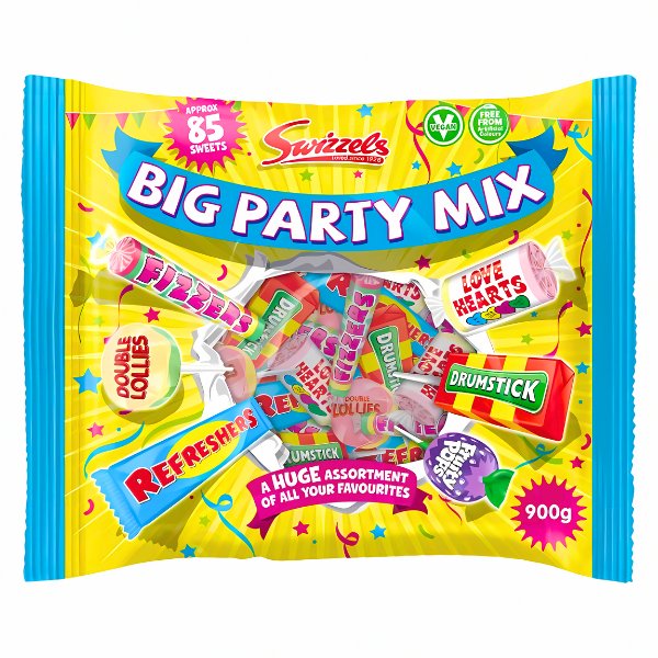 Swizzels Big Party Mix 900g - Jessica's Sweets