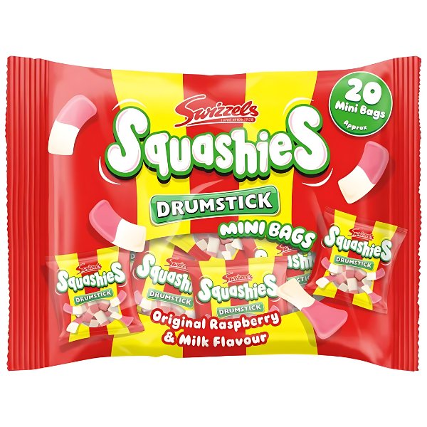 Swizzels Drumstick Squashies Mini Bags 20 Pack - Jessica's Sweets