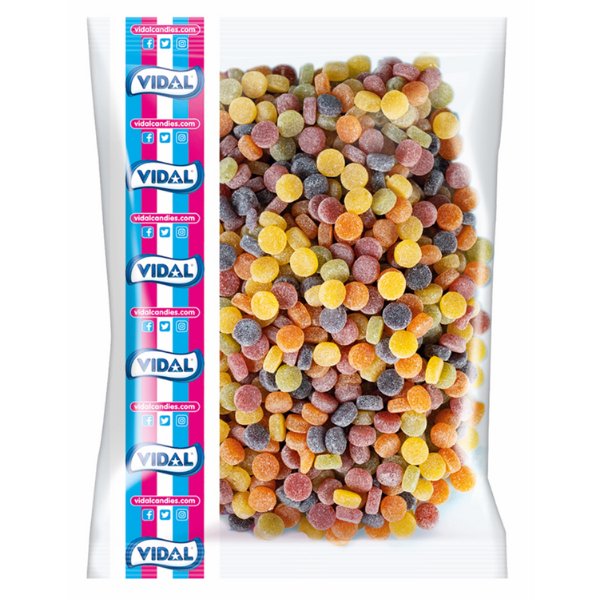 Vidal Fruit Pastilles 3kg - Jessica's Sweets