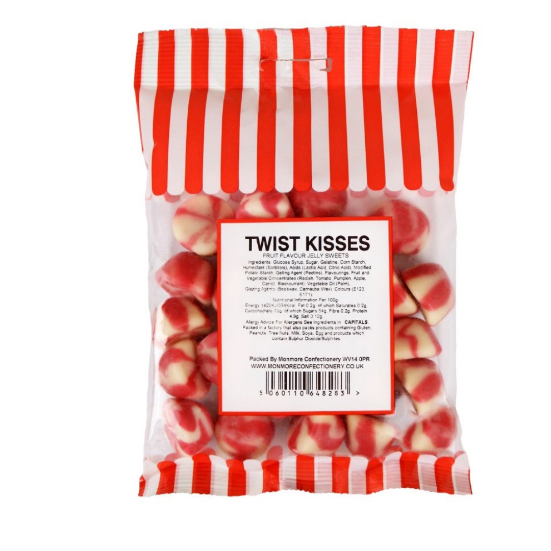 TWIST KISSES 140G - Jessica's Sweets