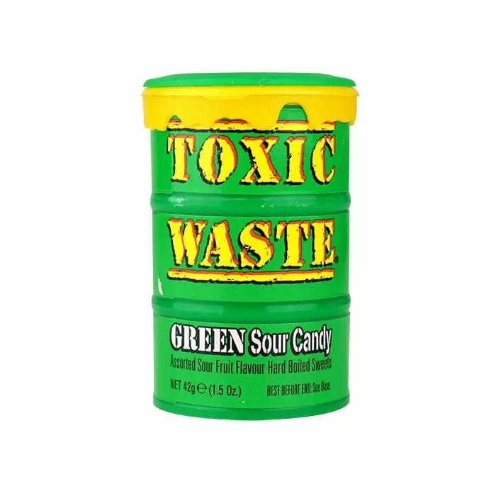 Toxic Waste Green Sour Candy 42g - Jessica's Sweets