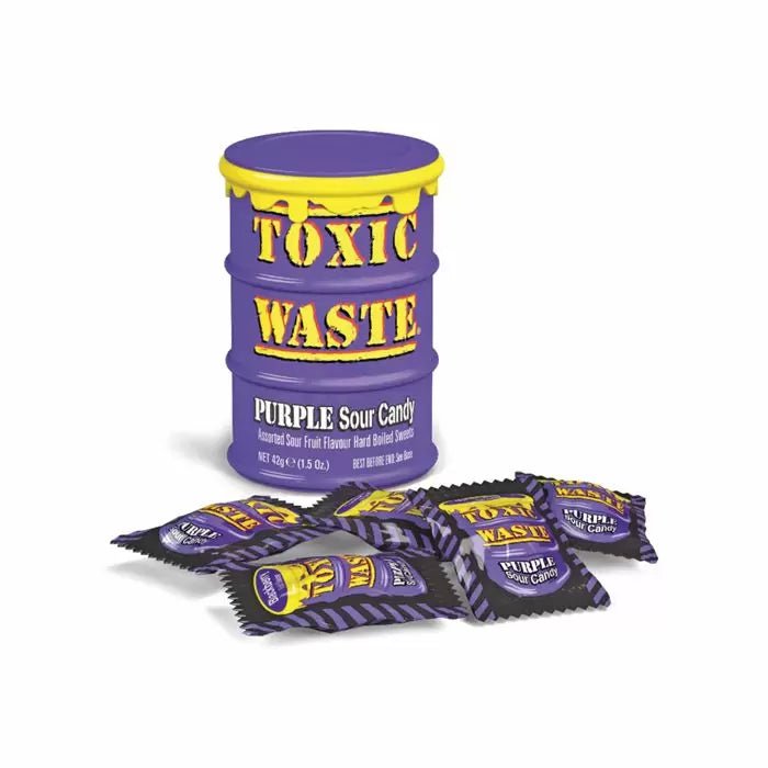 Toxic Waste Purple Hard Candy 42g - Jessica's Sweets