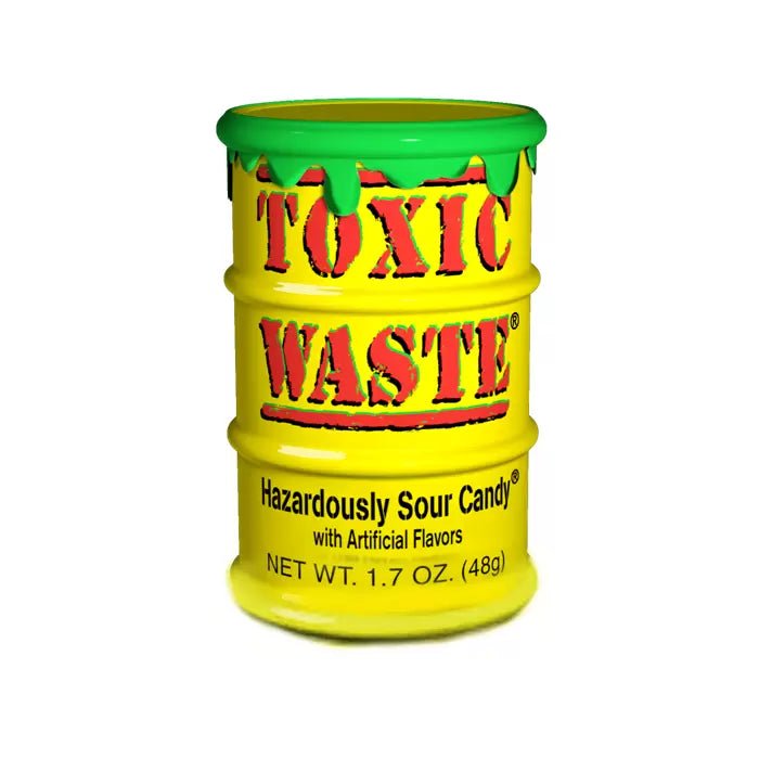 Toxic Waste Yellow Sour Candy 42g - Jessica's Sweets