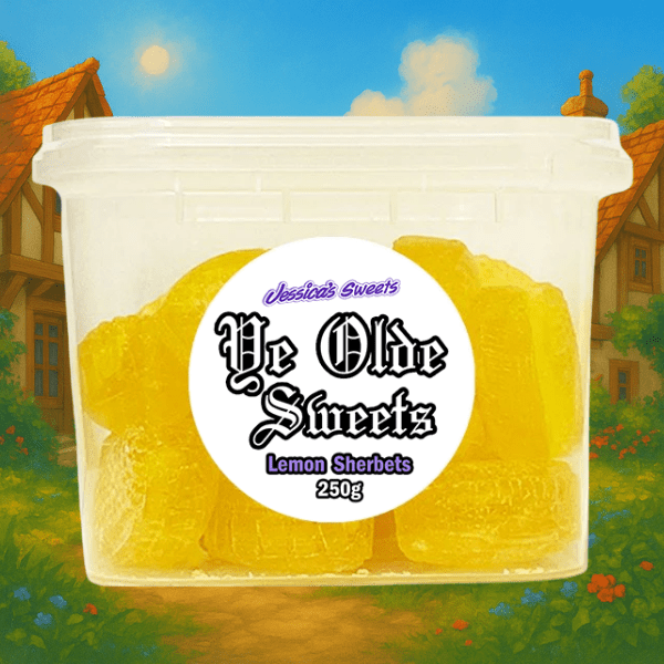 Jessica's Sweets Ye Olde Sweets Lemon Sherbets 180g