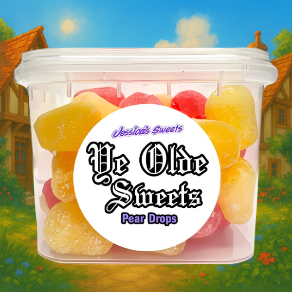 Jessica's Sweets Ye Olde Sweets Pear Drops 180g