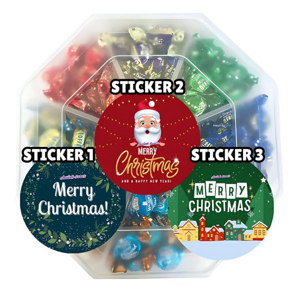 Merry Christmas Walker's Toffee Pick 'n' Mix Platter - Jessica's Sweets