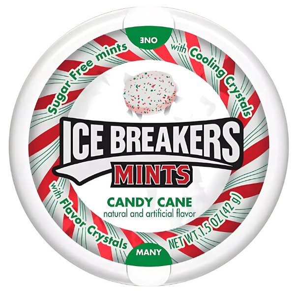 Ice Breakers Mints Candy Cane 42g - Jessica's Sweets