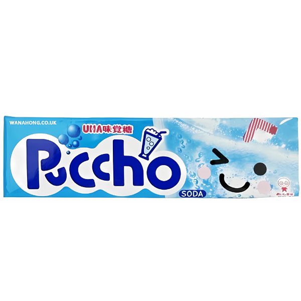 Puccho Stick Candy Soda Flavour 50g - Jessica's Sweets