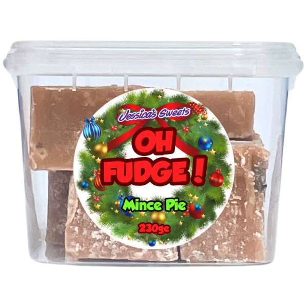 Oh Fudge! Christmas Mince Pie Flavour Fudge 230g