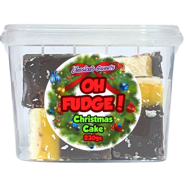 Oh Fudge! Christmas Cake Flavour Fudge 230g