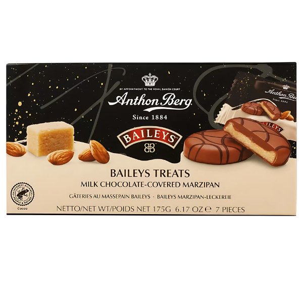 Anthon Berg Baileys in Marzipan 175g - Jessica's Sweets