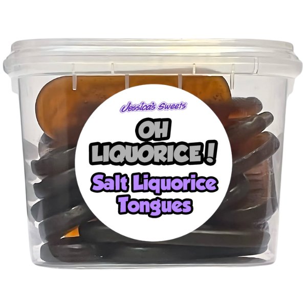 Oh Liquorice! Salt Liquorice Tongues 170g