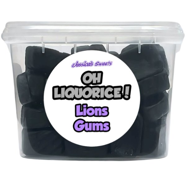 Oh Liquorice! Lions Gums 160g