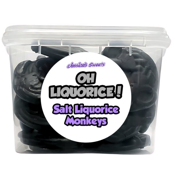 Oh Liquorice! Salt Liquorice Monkeys 170g