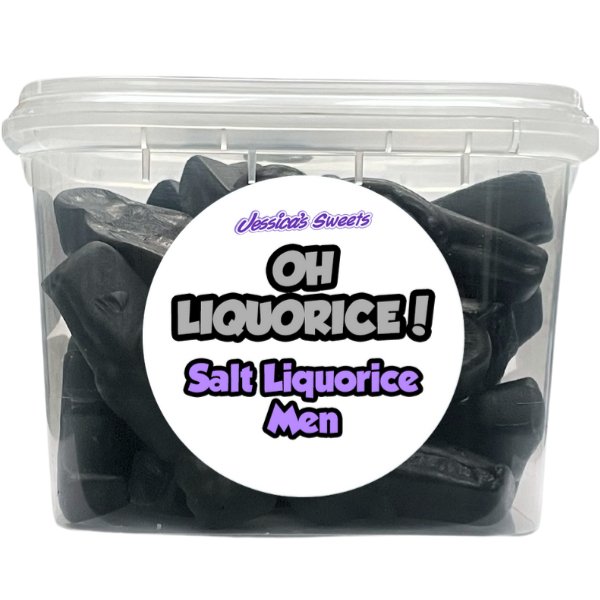 Oh Liquorice! Salt Liquorice Men 170g