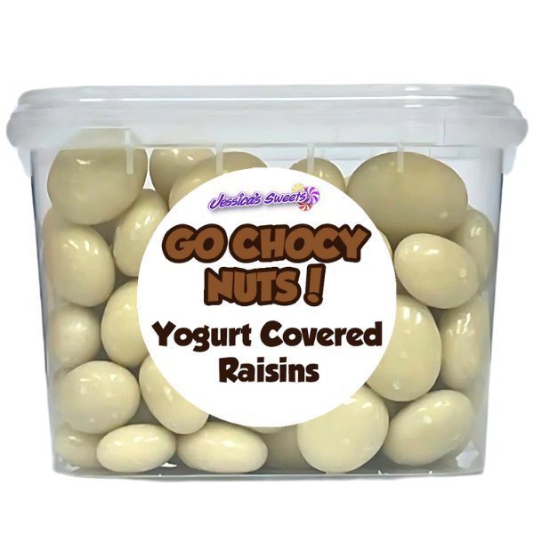 Go Choccy Nuts! Yogurt Covered Raisins 180g - Jessica's Sweets