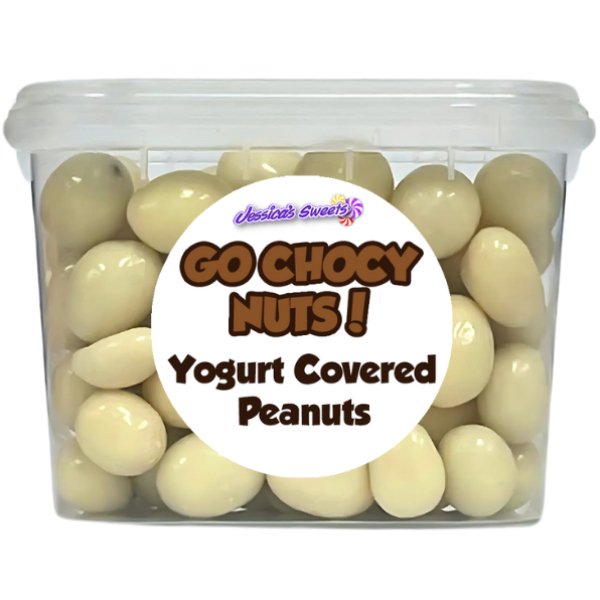 Go Choccy Nuts! Yogurt Covered Peanuts 180g - Jessica's Sweets
