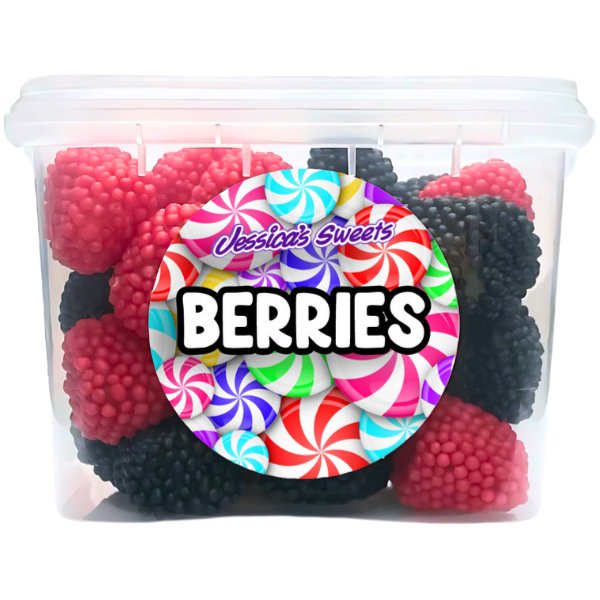 Jessica's Sweets Tubs Berries 170g