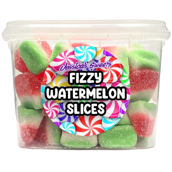 Jessica's Sweets Fizzy Watermelon Slices 170g