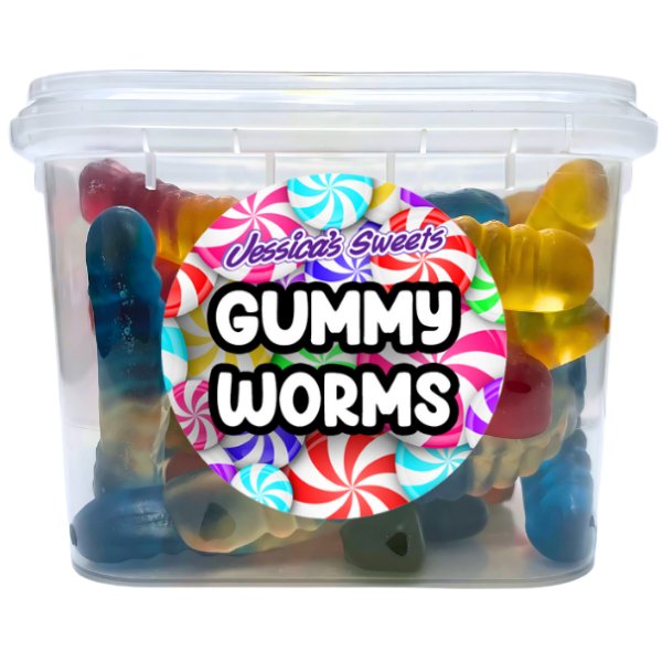 Jessica's Sweets Gummy Worms 170g