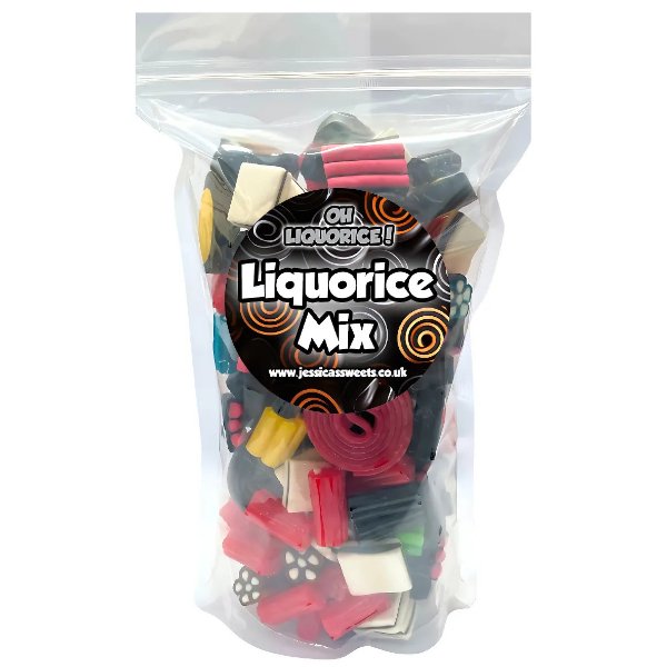 Oh Liquorice! Assorted Liquorice Mix 800g Grab Bag - Jessica's Sweets