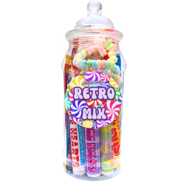 Jessica's Sweets Retro Mix Jar