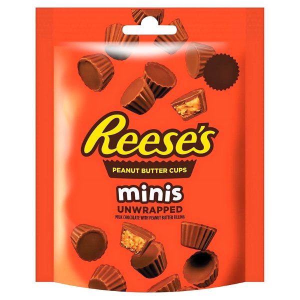 Reese's Peanut Butter Cups Minis Bag 68g - Jessica's Sweets