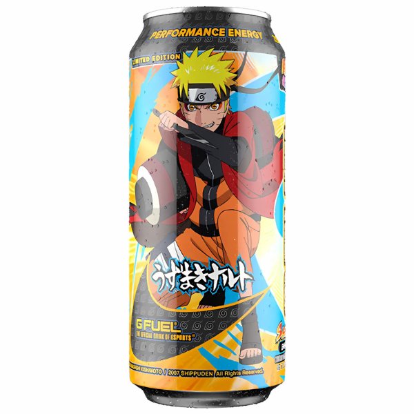 GFUEL Naruto Sage Mode Pomelo White Peach Flavour Energy Drink 473ml