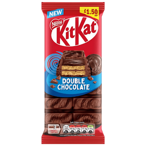 Kit Kat Double Chocolate Sharing Bar 99g - Jessica's Sweets