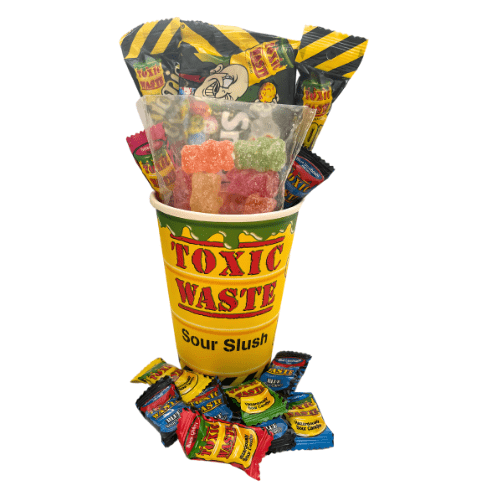 Toxic Waste Sour Candy Gift Cup - Jessica's Sweets