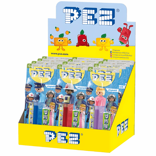 PEZ Playmobil Box 17g x 12