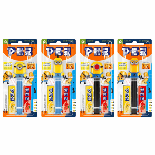 PEZ Despicable Me 4 Box 17g x 12 - Jessica's Sweets