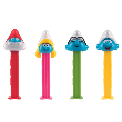 PEZ Smurfs 17g x 12