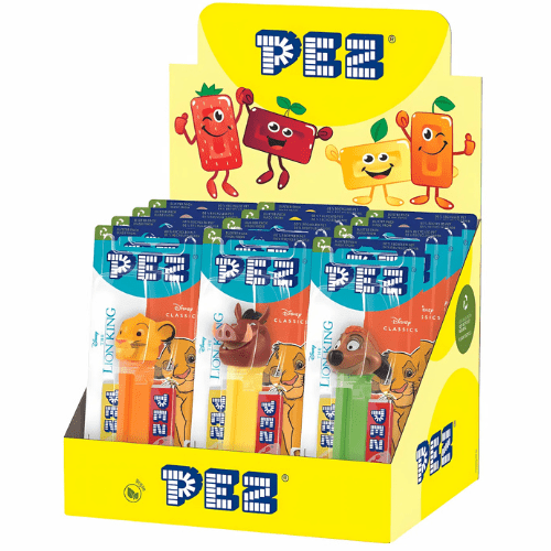 PEZ Lion King 17g x 12 - Jessica's Sweets
