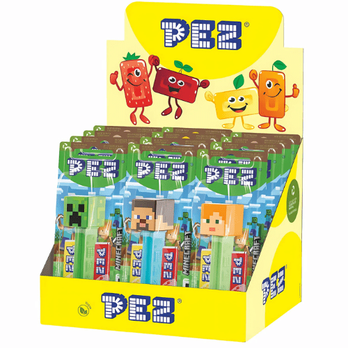 PEZ Minecraft 17g x 12 - Jessica's Sweets