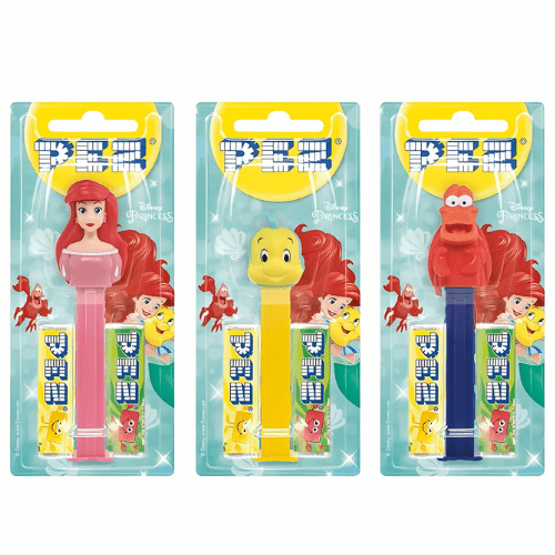 PEZ Little Mermaid 17g x 12 - Jessica's Sweets