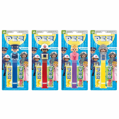 PEZ Playmobil Box 17g x 12