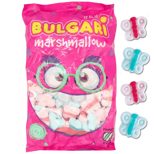 Bulgari Marshmallow Butterflies 1kg - Jessica's Sweets